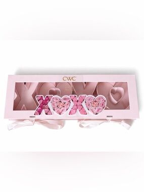 CWC Pink 'XOXO'  Treat Gift Box 18” long x 6” wide